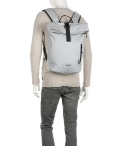 Cargo CAR200 Rolltop Rucksack 14″ Lederimitat hellgrau