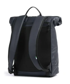 Cargo CAR200 Rolltop Rucksack 14″ Lederimitat dunkelblau