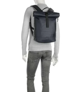 Cargo CAR200 Rolltop Rucksack 14″ Lederimitat dunkelblau