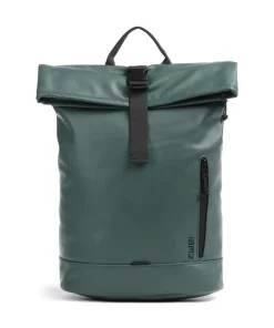 Cargo CAR200 Rolltop Rucksack 14″ Lederimitat dunkelgrün