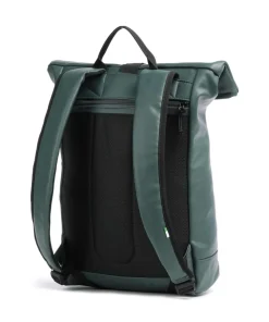 Cargo CAR200 Rolltop Rucksack 14″ Lederimitat dunkelgrün