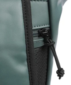 Cargo CAR200 Rolltop Rucksack 14″ Lederimitat dunkelgrün