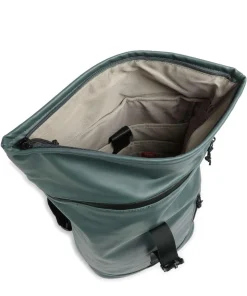 Cargo CAR200 Rolltop Rucksack 14″ Lederimitat dunkelgrün