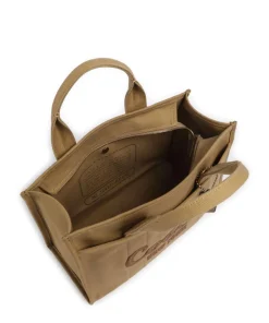 Cargo Handtasche Canvas braun
