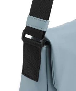 Cargo Kuriertasche Lederimitat hellblau