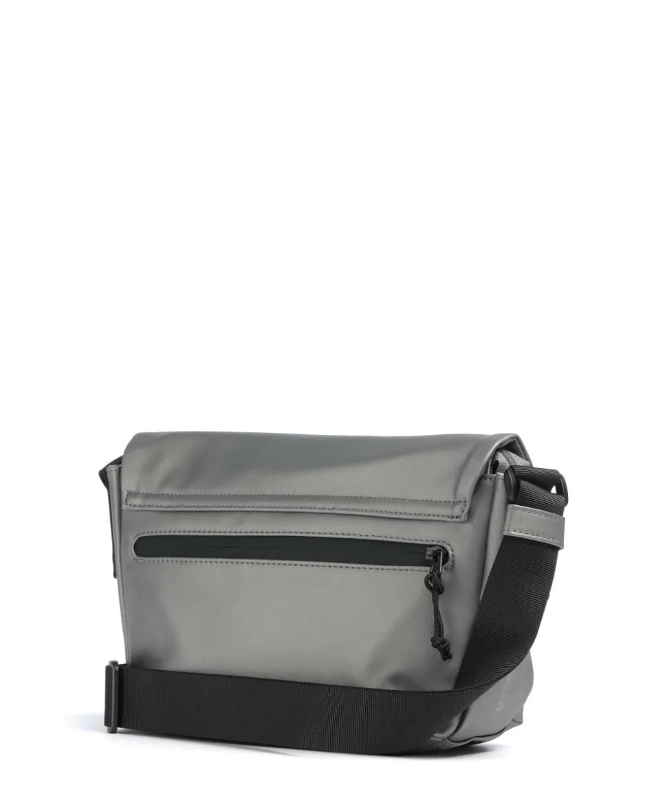 Cargo Kuriertasche Lederimitat grau