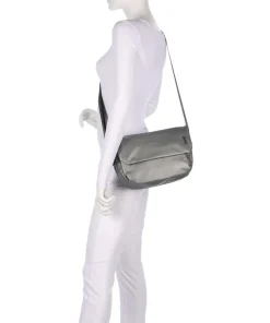 Cargo Kuriertasche Lederimitat grau