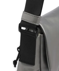 Cargo Kuriertasche Lederimitat grau