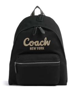 Cargo Rucksack Baumwolle schwarz