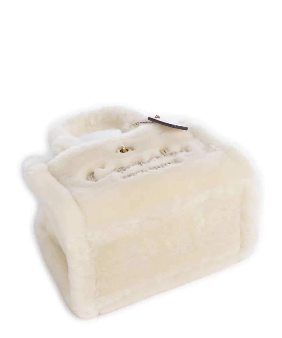 Cargo Shearling 20 Umhängetasche Fell creme