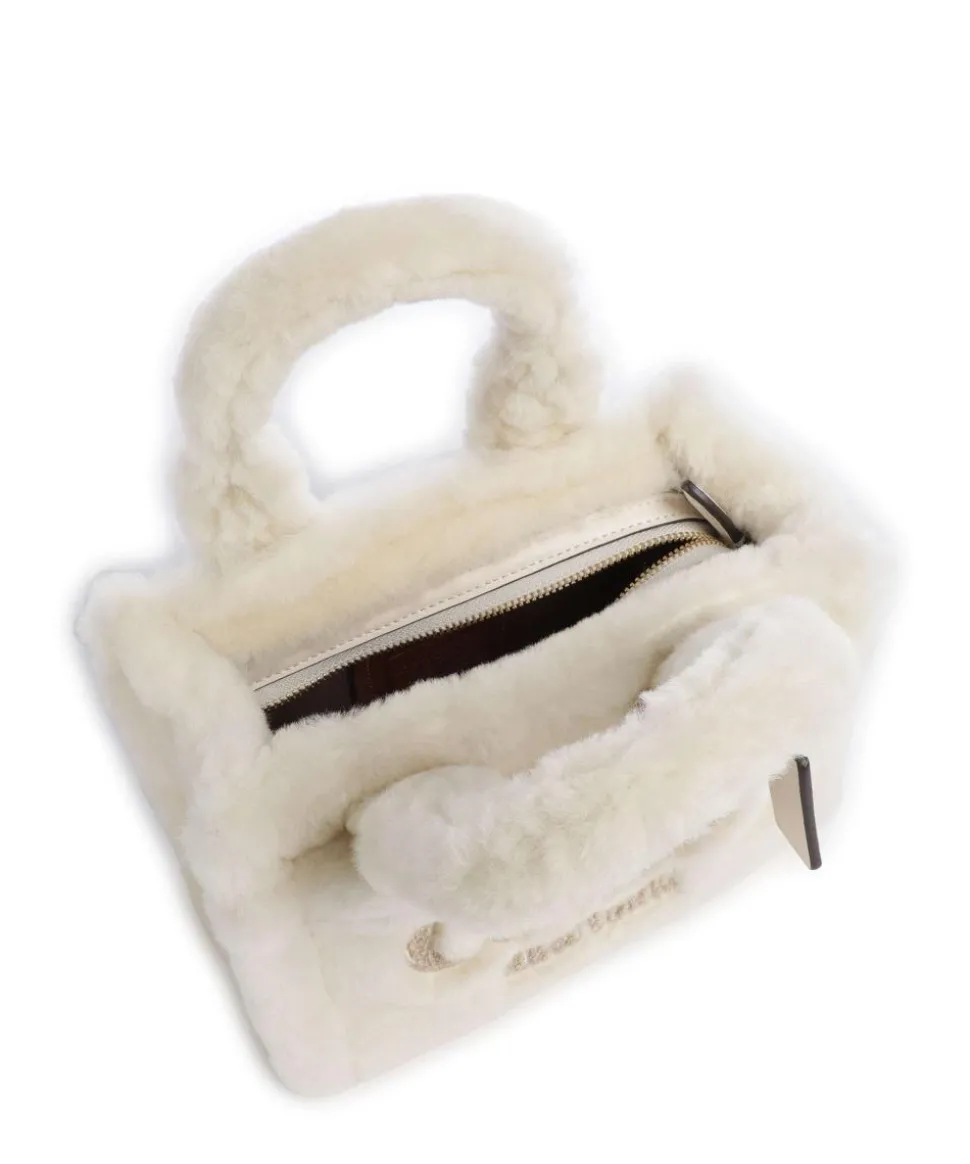 Cargo Shearling 20 Umhängetasche Fell creme
