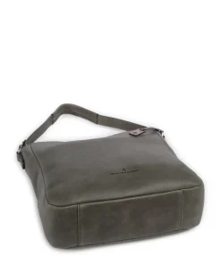 Carisma Beuteltasche genarbtes Rindsleder khaki