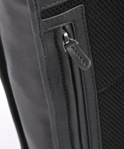 Carisma RFID Rucksack 15″ Leder schwarz
