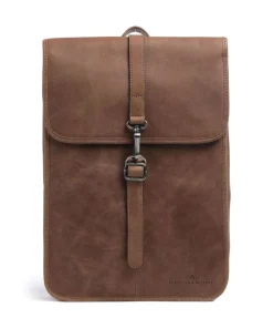 Carisma RFID Rucksack 15″ Leder cognac