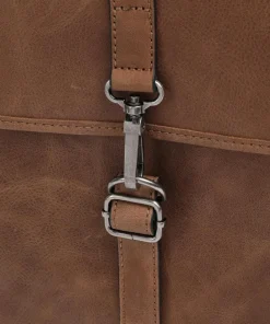 Carisma RFID Rucksack 15″ Leder cognac
