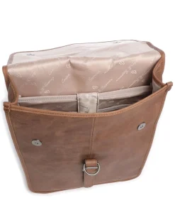 Carisma RFID Rucksack 15″ Leder cognac
