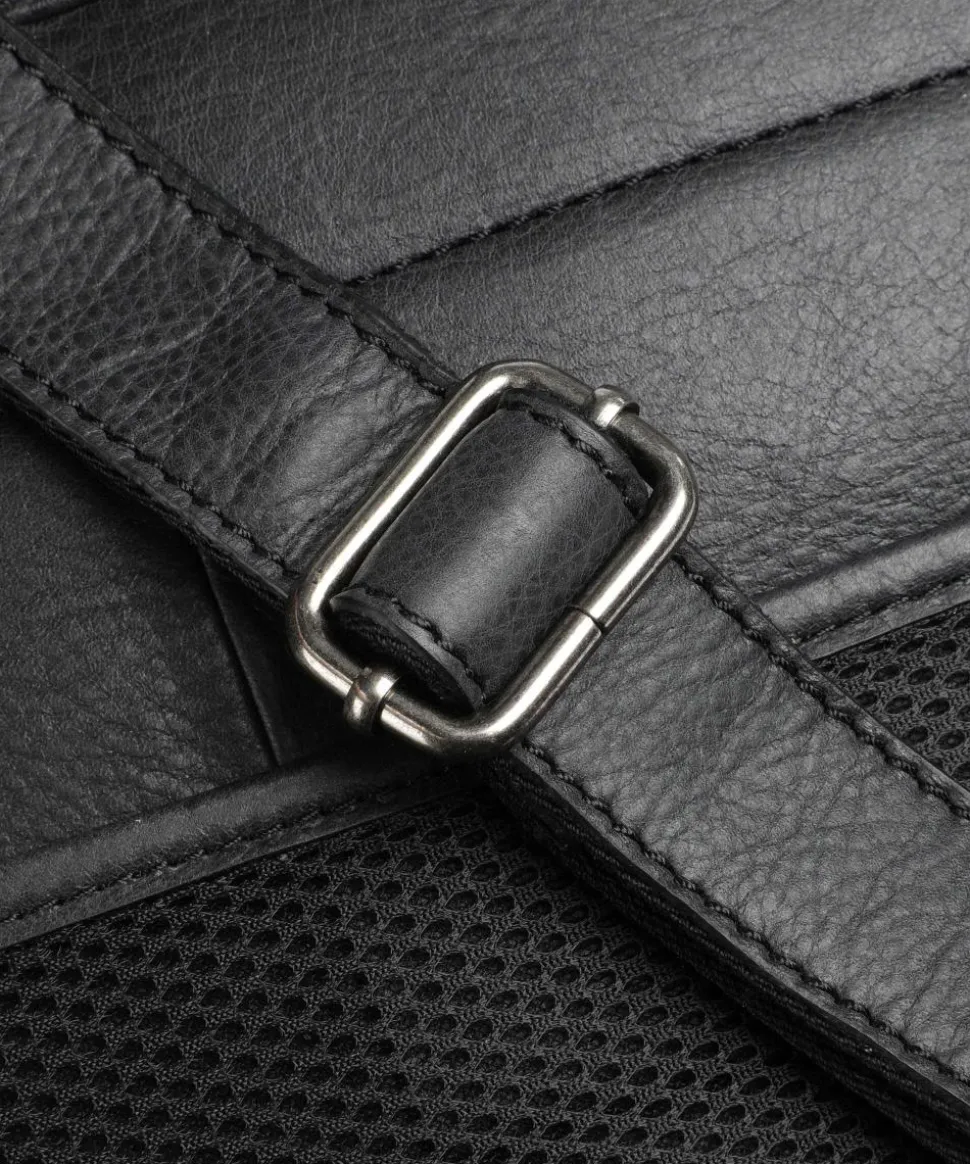 Carisma Rucksack 15″ Rindsleder schwarz