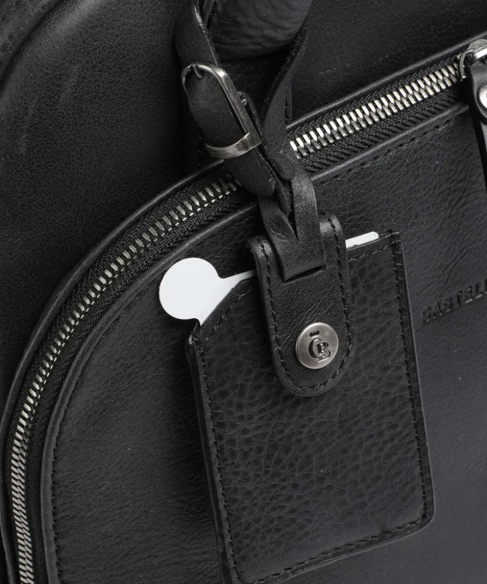 Carisma Rucksack 15″ Rindsleder schwarz
