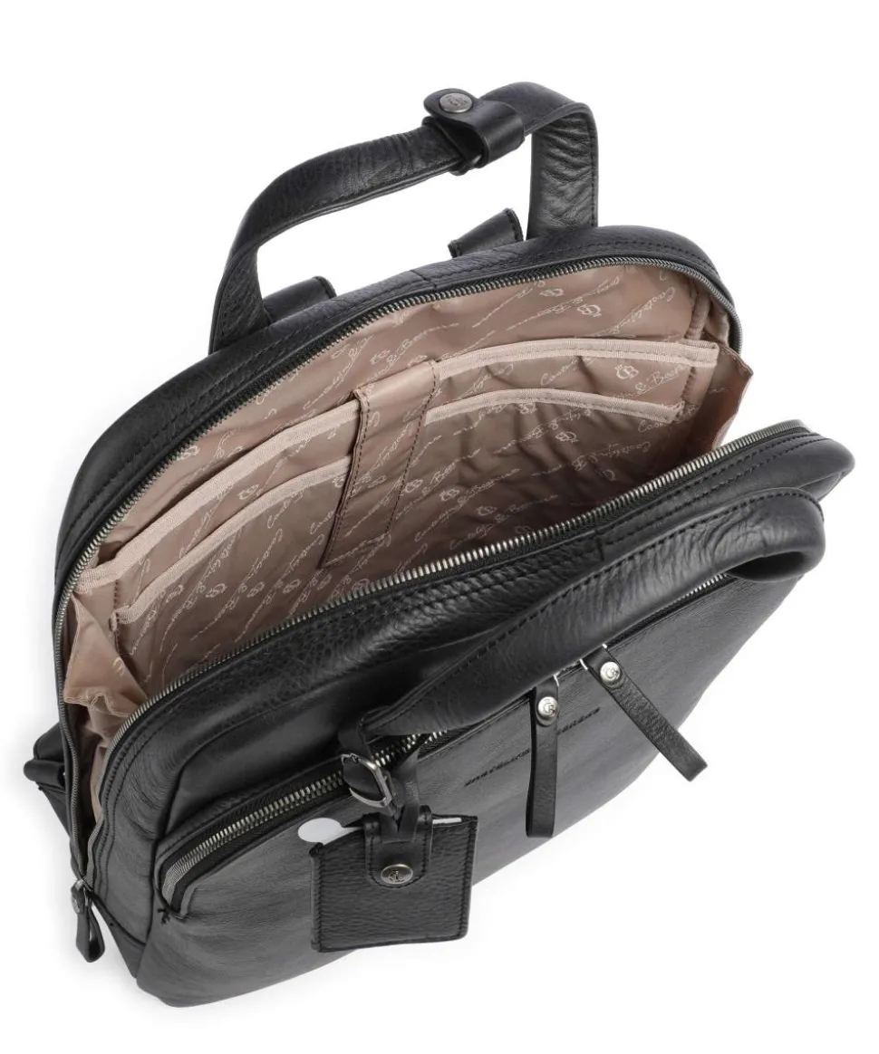 Carisma Rucksack 15″ Rindsleder schwarz