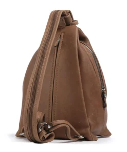 Carisma Rucksack genarbtes Rindsleder braun