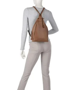 Carisma Rucksack genarbtes Rindsleder braun