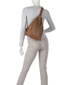 Carisma Rucksack genarbtes Rindsleder braun