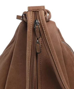 Carisma Rucksack genarbtes Rindsleder braun