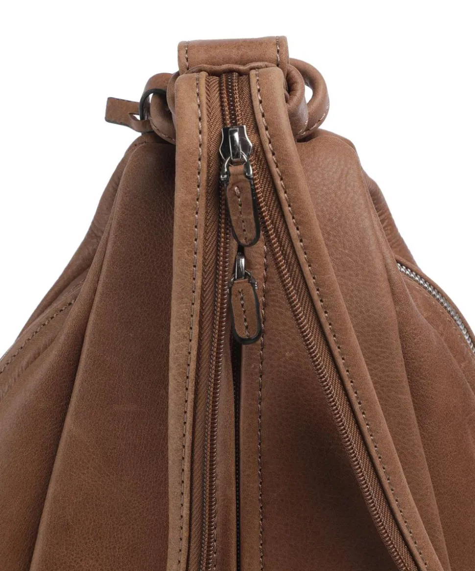 Carisma Rucksack genarbtes Rindsleder braun