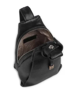 Carisma Rucksack genarbtes Rindsleder schwarz