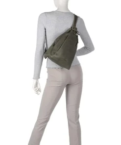 Carisma Rucksack genarbtes Rindsleder khaki