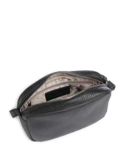 Carisma Umhängetasche genarbtes Rindsleder schwarz