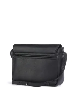 Carisma Umhängetasche genarbtes Rindsleder schwarz