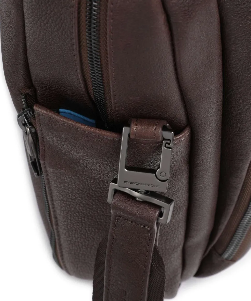 Carl 13 Aktentasche 14″ genarbtes Rindsleder dunkelbraun