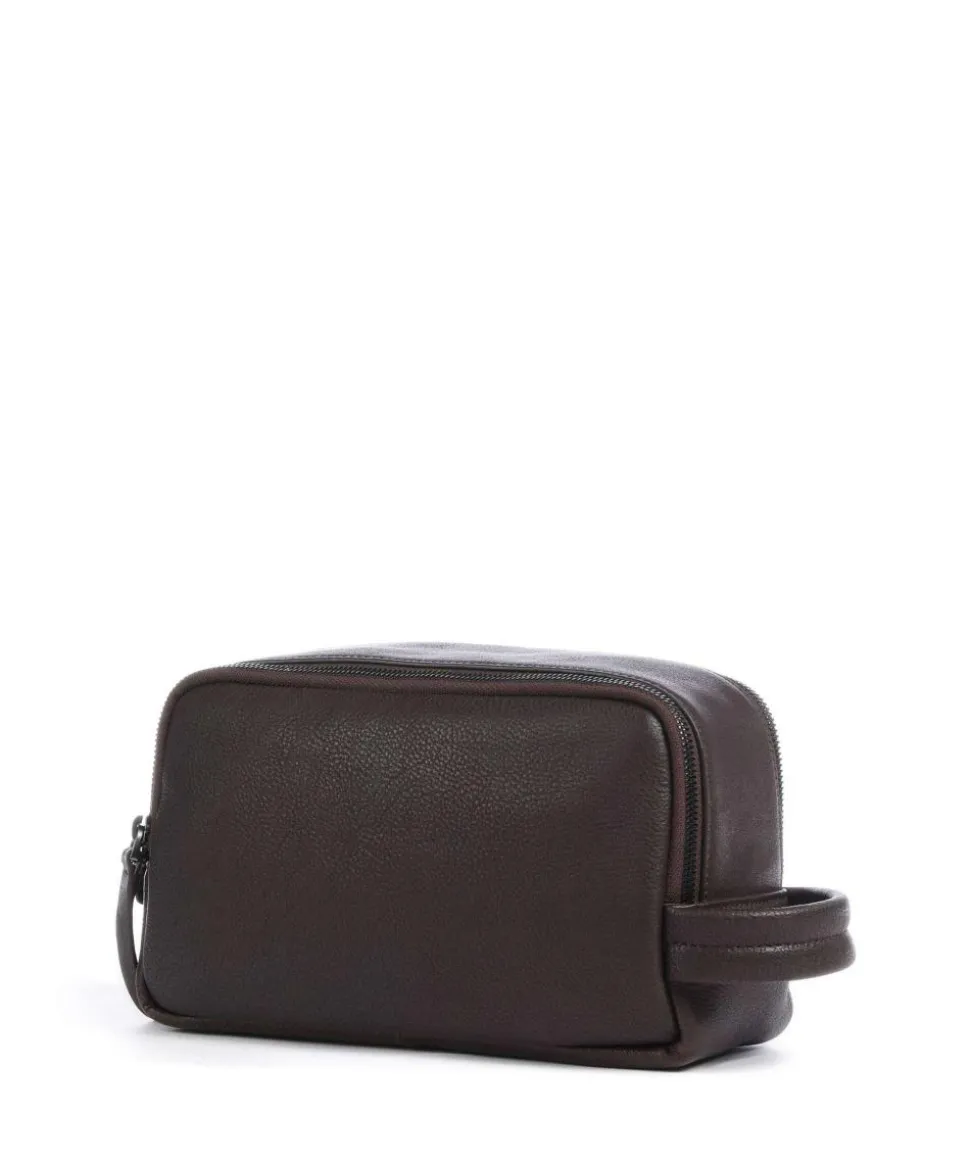 Carl Kulturbeutel dunkelbraun 25 cm