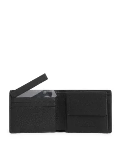 Carl RFID Geldbörse genarbtes Rindsleder schwarz