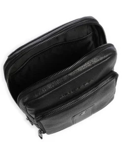 Carl Umhängetasche 10″ genarbtes Rindsleder schwarz