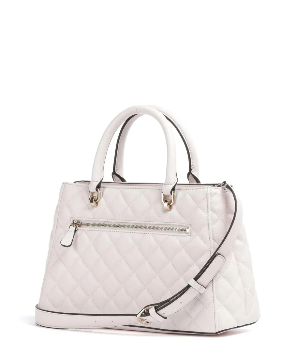 Carly Eco Handtasche Lederimitat weiß