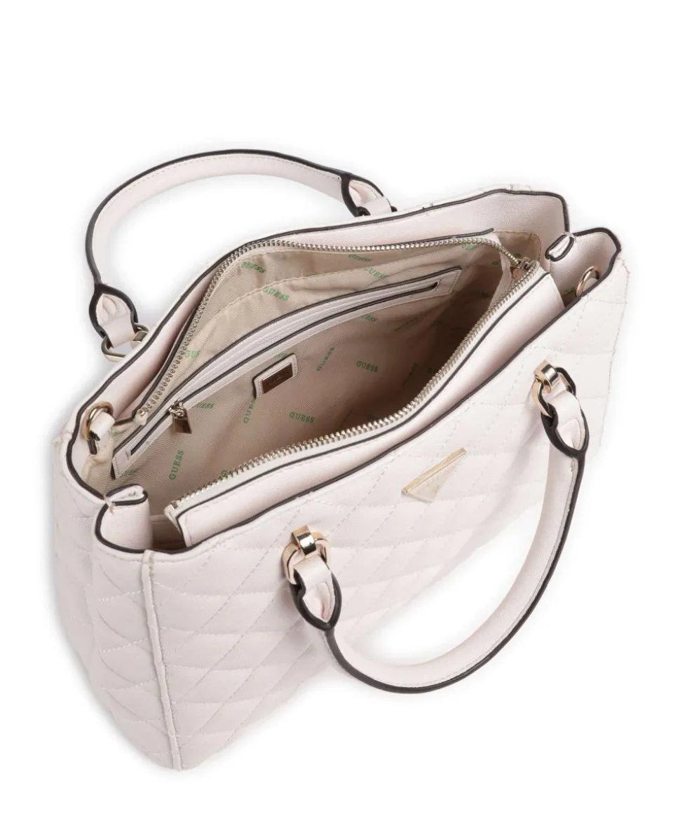 Carly Eco Handtasche Lederimitat weiß