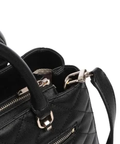 Carly Eco Handtasche Lederimitat schwarz