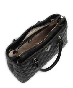 Carly Eco Handtasche Lederimitat schwarz