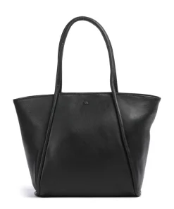 Carole Shopper genarbtes Rindsleder schwarz
