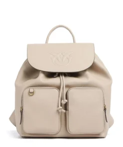 Carrie Rucksack genarbtes Leder natur