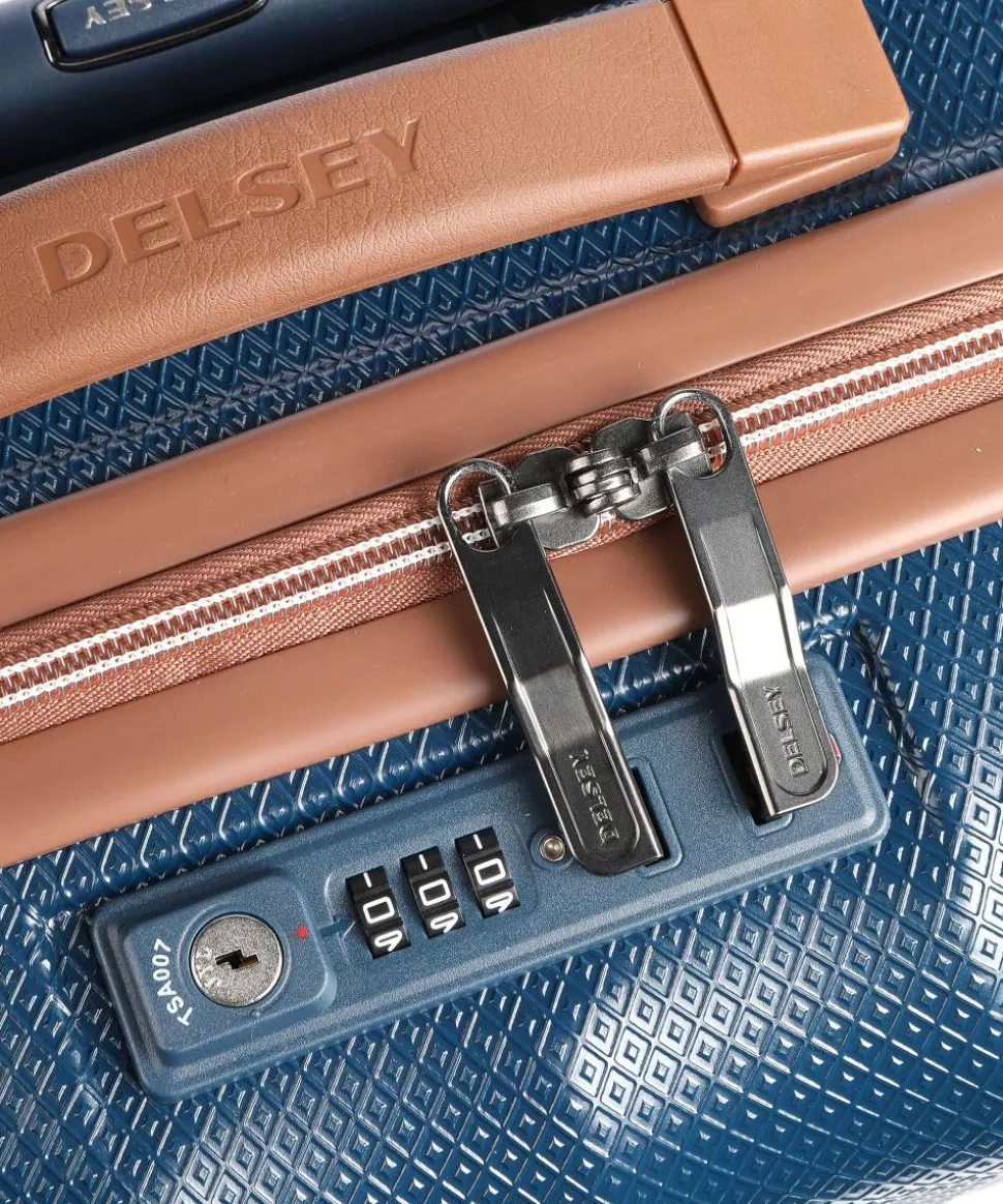 Carrousel Slim Line 4-Rollen Trolley blau 55 cm