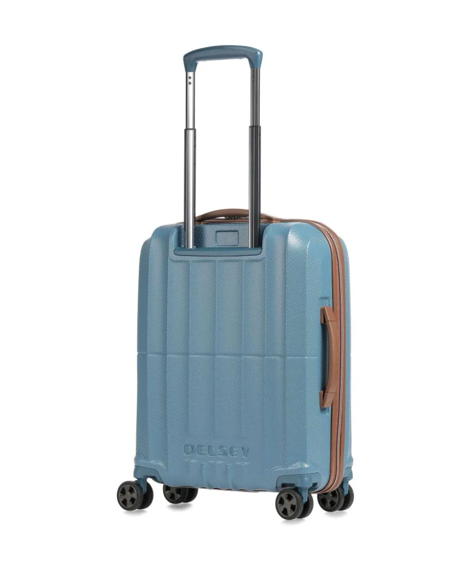 Carrousel Slim Line 4-Rollen Trolley blaugrau 55 cm