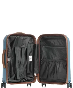 Carrousel Slim Line 4-Rollen Trolley blaugrau 55 cm