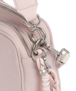 Carry Me Everywhere Schultertasche Canvas rosa