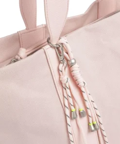 Carry Me Everywhere Shopper Canvas rosa