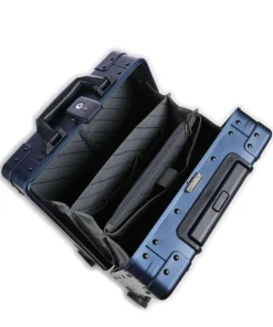 Carry-On 4-Rollen Trolley blau 42 cm