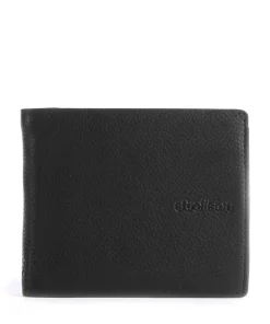Carter Geldbörse Leder schwarz