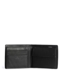 Carter Geldbörse Leder schwarz